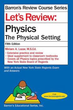 Paperback Let's Review Physics: The Physical Setting Book
