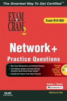 Paperback Network+ Certification Practice Questions Exam Cram 2 (Exam N10-002) Book