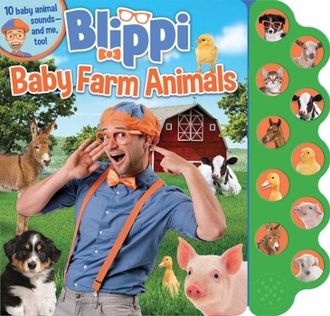 Board book Blippi: Baby Farm Animals Book