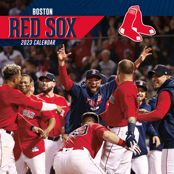 Calendar Boston Red Sox 2023 12x12 Team Wall Calendar Book