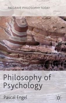 Paperback Philosophy of Psychology Book