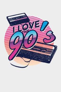 Paperback I Love The 90's: Graph Paper Notebook, 6x9 Inch, 120 pages Book