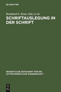 Hardcover Schriftauslegung in der Schrift [German] Book