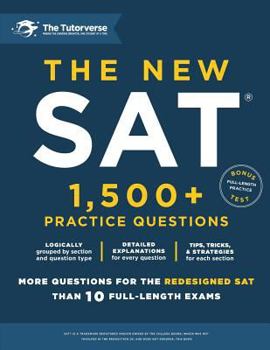 Paperback The New SAT: 1,500+ Practice Questions Book