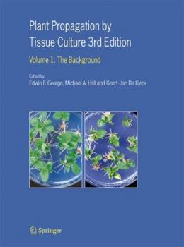 Paperback Plant Propagation by Tissue Culture: Volume 1. the Background Book