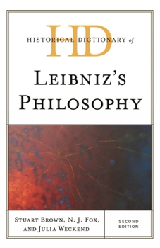 Hardcover Historical Dictionary of Leibniz's Philosophy Book