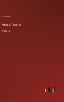 Hardcover Sonnenfinsternis: Tragödie [German] Book