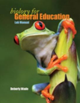 Spiral-bound Biology for General Education Lab Manual Book