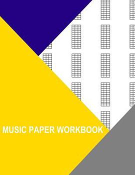 Paperback Music Paper Workbook: Chord Chart 4 Strings 12 Frets Book