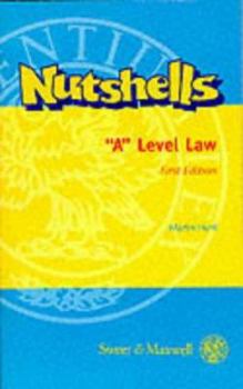 Paperback Nutshells: A Level Law (Nutshells) Book