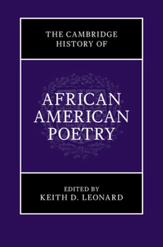 Hardcover The Cambridge History of African American Poetry Book