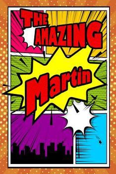 Paperback The Amazing Martin: Isometric Dot Paper Portrait Notebook Feature 120 Pages 6x9 Book