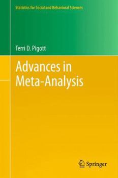 Paperback Advances in Meta-Analysis Book