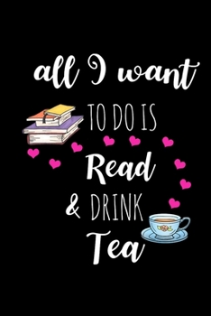 Read & Drink Tea: Gift Ideas for Bookworms And Tea Lovers Who Have Everything, Unique Christmas Gift, Appreciation Gift for Her