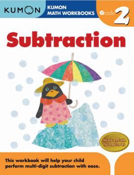 Paperback Kumon Grade 2 Subtraction Book