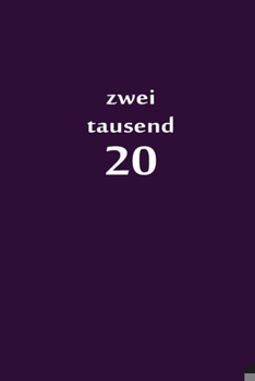 Paperback zweitausend 20: Taschenkalender 2020 A5 Flieder [German] Book