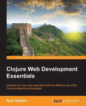 Paperback Clojure Web Development Essentials Book
