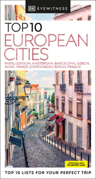 Paperback DK Eyewitness Top 10 European Cities Book