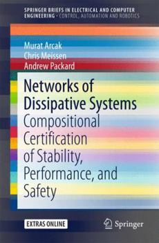 Paperback Networks of Dissipative Systems: Compositional Certification of Stability, Performance, and Safety Book