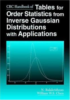 Hardcover CRC Handbook of Tables for Order Statistics from Inverse Gaussian Distributions with Applications Book