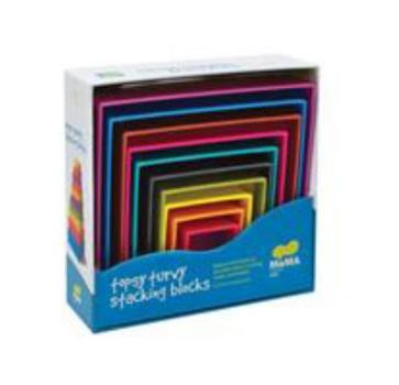 Paperback Moma Topsy-Turvy Stacking Blocks Book