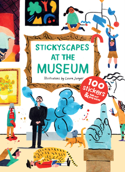 Paperback Stickyscapes at the Museum Book