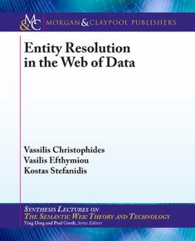 Paperback Entity Resolution in the Web of Data Book