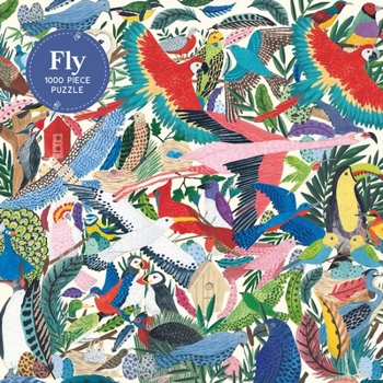 Misc. Fly Puzzle: 1,000 Piece Avian-Themed Puzzle Book