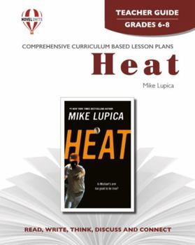 Paperback Heat - Teacher Guide by Novel Units Book