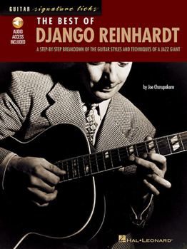 Paperback The Best of Django Reinhardt: A Step-By-Step Breakdown of the Guitar Styles and Techniques of a Jazz Giant [With CD (Audio)] Book