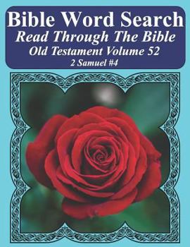 Paperback Bible Word Search Read Through The Bible Old Testament Volume 52: 2 Samuel #4 Extra Large Print Book