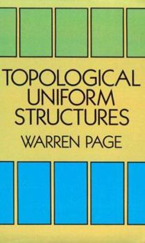 Paperback Topological Uniform Structures Book