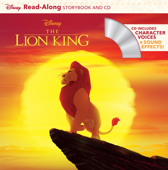 Paperback The Lion King Readalong Storybook and CD [With Audio CD] Book