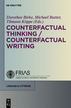 Hardcover Counterfactual Thinking - Counterfactual Writing Book