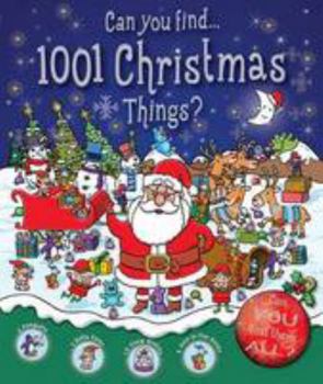 Hardcover 1001 Things to Find at Christmas Book