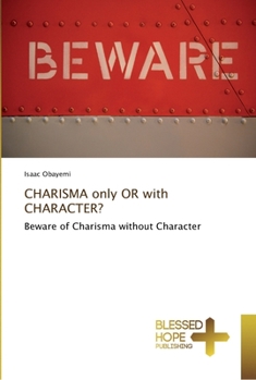 Paperback CHARISMA only OR with CHARACTER? Book