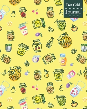 Paperback Dot Grid Journal: Notebook Planner with Jam Themed Cover Design Book