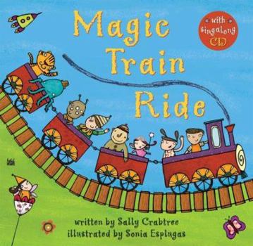 Paperback Magic Train Ride [With CD] Book