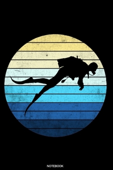 Notebook: Scuba Dive Notebook Travel Diary I Dive Officer Freediving Sport Gift for Scuba Certification Instructor Dive Master Booklet Underwater ... Sea I Size 6 x 9 I Ruled Paper I 120 Pages