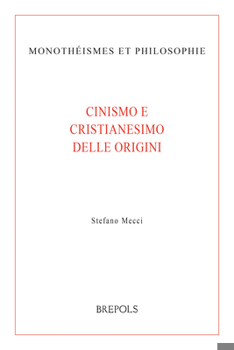 Paperback Cinismo E Cristianesimo Delle Origini [Italian] Book