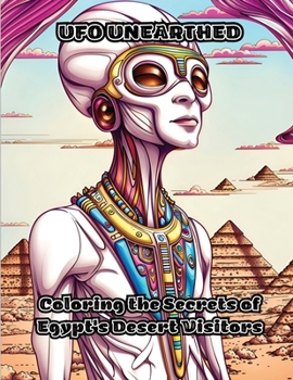 Paperback UFO Unearthed: Coloring the Secrets of Egypt's Desert Visitors Book