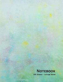 Paperback Notebook: Seafoam Green - 100 Sheets - College Ruled (8.5 x 11) Book