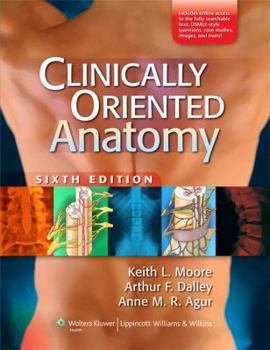 Paperback Clinically Oriented Anatomy Book