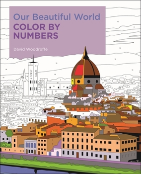 Paperback Our Beautiful World Color by Numbers Book