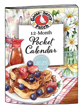 Paperback 2023 Gooseberry Patch Pocket Calendar Book