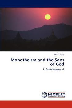 Paperback Monotheism and the Sons of God Book