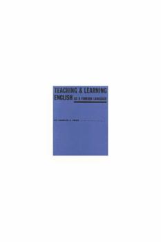 Paperback Teaching and Learning English as a Foreign Language Book