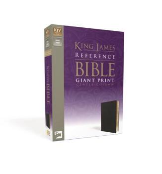 Imitation Leather Reference Bible-KJV-Giant Print Center Column [Large Print] Book