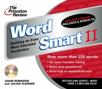 Audio CD The Princeton Review Word Smart II CD: Building an Even More Educated Vocabulary [Large Print] Book