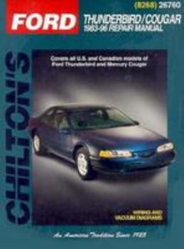 Paperback Ford: Thunderbird/Cougar 1983-96 Book